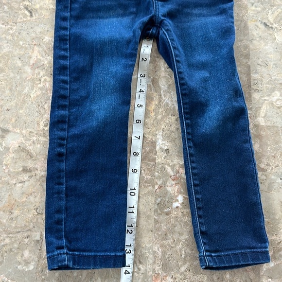 Janie and Jack, Jack Denim Skinny Jean, Dark Blue, girls size 4 - Picture 9 of 10